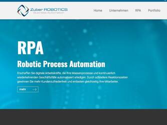 Website Zuber Robotics