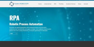 Website Zuber Robotics